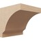 Ekena Millwork 10"W x 10"D x 10"H Wide Moab Rough Cedar Woodgrain TimberThane Corbel, Primed Tan CORUR10X10X10MOARCPR - alternate 1